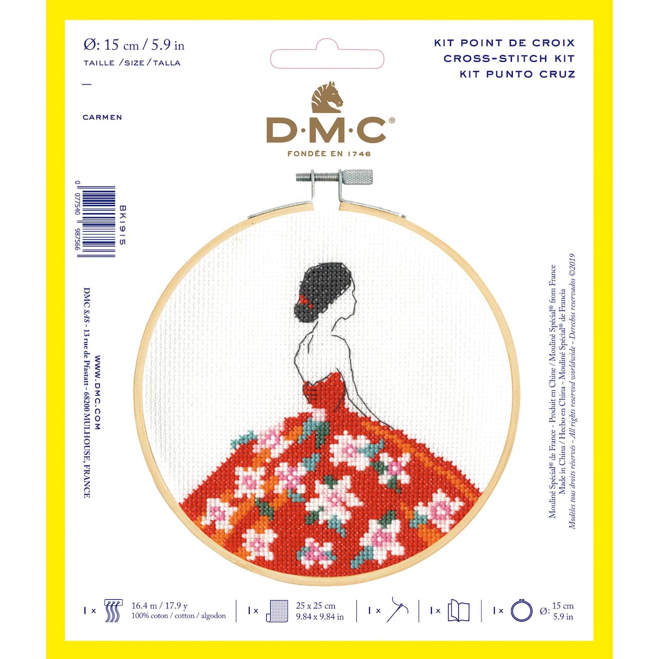 DMC&#xAE; Carmen Cross Stitch Kit